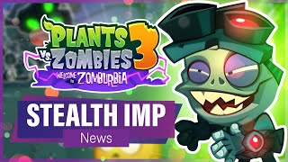 Plants vs Zombies 3: STEALTH IMP, LYCHEE \u0026 20 NEW LEVELS (News) | PvZ 3 Update