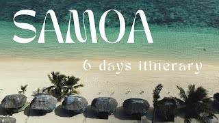 6 days in paradise | Samoan Vlog