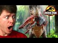 Reacting to ACCURATE T-REX in JURASSIC PARK!