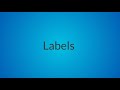 Labels