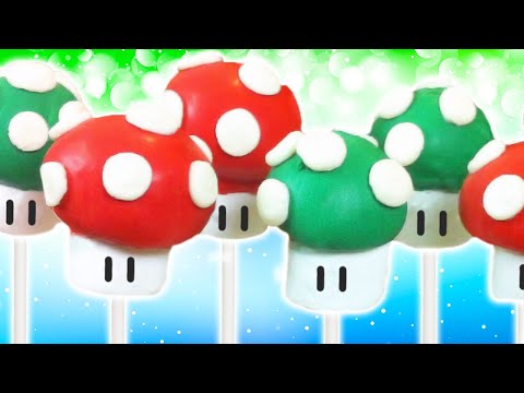 SUPER MARIO CAKE POPS - NERDY NUMMIES SUPER MARIO CAKE POPS - NERDY NUMMIES