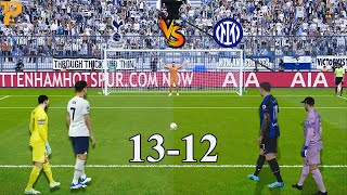 Tottenham Hotspur vs Inter [ Longest Penalty Shootout]  eFootball™ Gameplay #sonheungmin