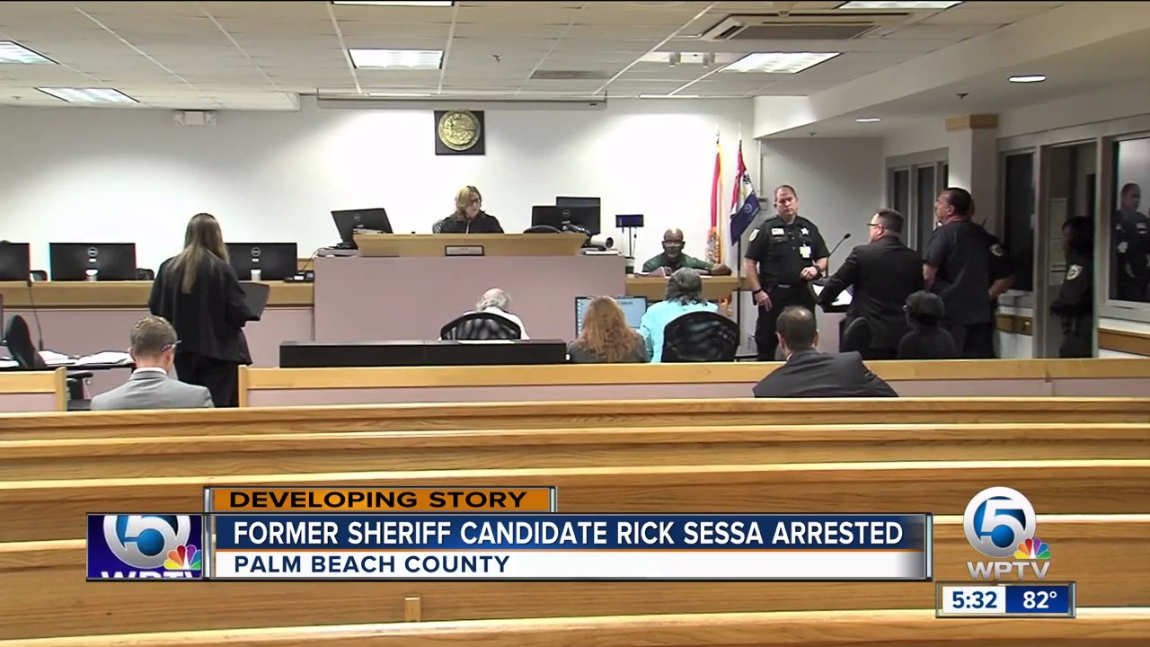 Former Palm Beach County Sheriff's Candidate Arrested - YouTube