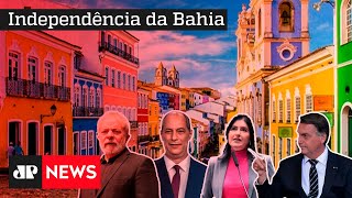 Bolsonaro, Lula, Simone Tebet e Ciro Gomes participam de eventos em Salvador