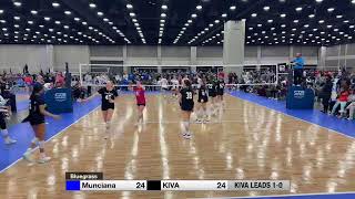 2024 Bluegrass - Day 1 - Munciana 17 Pandas vs. Adidas KIVA 17 Red.