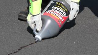 SealMaster Pourable Crack Filler | Cold Pour Crack filler for asphalt pavement