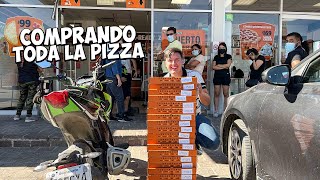 Comprando Todas Las Pizzas De Little Caesars Cuando Esta Lleno