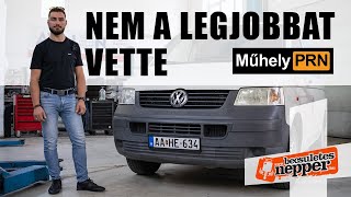 Ha még egyszer ennyit kell rákölteni, az sem gond – VW Transporter T5 1,9 PDTDI –2006– MűhelyPRN 264