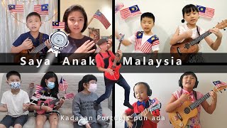 Saya Anak Malaysia 2022 儿童乌克丽丽大合奏 - THIAM老师のUKULELE