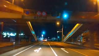 宮城県岩沼市→山元IC　国道6号　深夜ドライブ