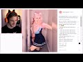 pewdiepie reacts to belle delphine s lasagna dance