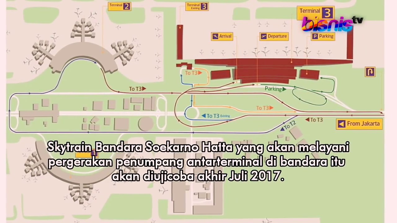 Soekarno Hatta International Airport Map