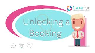 Unlocking a Booking