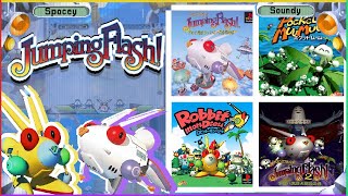 The Jumping Flash! FULL SERIES RETROSPECTIVE - Early PS1 FPS Platforming.