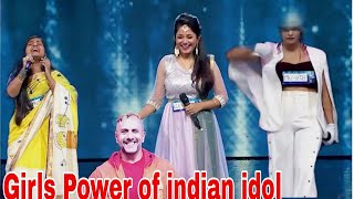 #indianidolseason13 ! Girls Power on indian idol stage ✊️ indian idol 13 today's promo #idol