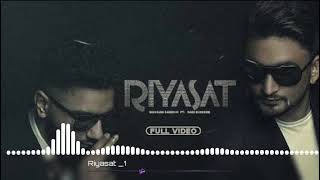 RIYASAT : Navaan Sandhu ft. Sabi Bhinder (Official Reverb) | MXRCI | Latest Punjabi Song 2021