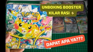 UNBOXING BOOSTER BOX KILAT RASI PERTAMA!!!