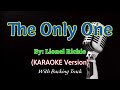 The Only One (Karaoke Version) With Backing Track