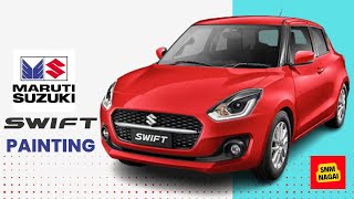 Maruti Swift Fire Red Painting Touchup Video I Sri Neelayadhakshi Motors I Nagapattinam