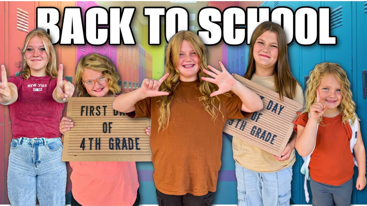 First Day Of School Youtube