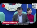 🔴live mainit na diskusyon sa senate committee on basic education feb 25 2025