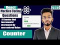 Counter in React JS | React machine coding interview questions | 2024 #react #javascript