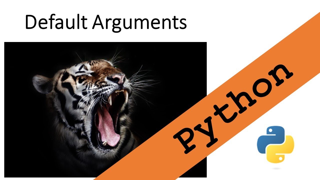 Python Default Arguments Youtube Python Default Arguments Youtube