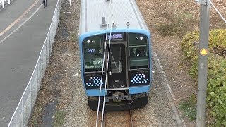 JR東日本 E131系500番台 G-03編成  トップビュー 上り