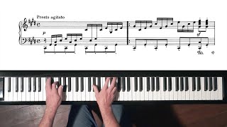 Beethoven “Moonlight Sonata” 3rd mov. Paul Barton, FEURICH piano