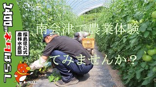 南会津で農業体験してみませんか？