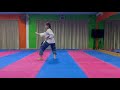 Poomsae Penyisihan Irene Gracia Kepri  CTC Batam UNJ open virtual Poomsae 2021