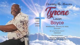 Cherishing The Memories - Tyrone Lavan Boyce.