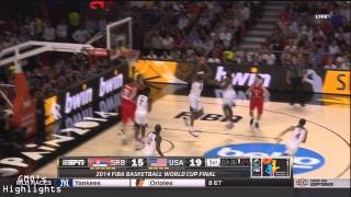 Kyrie Irving and James Harden Full Game Highlights: USA Fiba 2014 Gold Medal Game