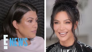 Kourtney Kardashian & Kim Kardashian FINALLY Address Their Ongoing Feud | E! New