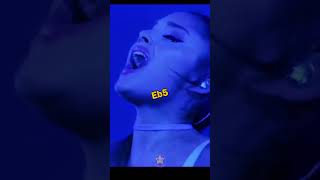 Ariana Grande Belted Her Highest Note Ever
