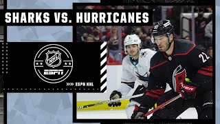 San Jose Sharks at Carolina Hurricanes | Full Game Highlights