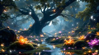 Relax Your Mind with Gentle Swamp Forest,frog,Cricket,Bug Sounds for Deep Sleep and Stress Recovery