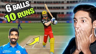 VIRAT VS BUMRAH Super Over | COMPLETING 4 CHALLENGES | Cricket 22