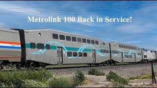 Refurbished Metrolink 110 Goes Into Service!