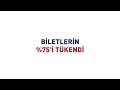 hep yeni kal sunar yeni bi fest biletlerinin %75 i tükendi