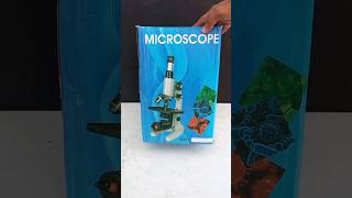 Unboxing Microscope 🔬 #experiments #carbon #shorts