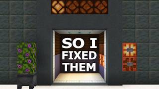 All Minecraft Elevators Have the Same Problem...