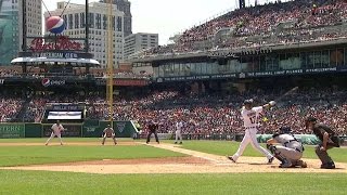 TB@DET: Romine plates a run with his first triple