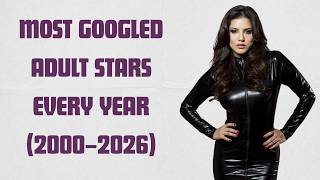 Most Googled Adult Stars Every Year (2000–2026) #viralvideo #part1 #trending #viralvideo