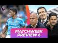 Can Man City's rivals capitalise on Rodri's absence | Matchweek 6 Preview