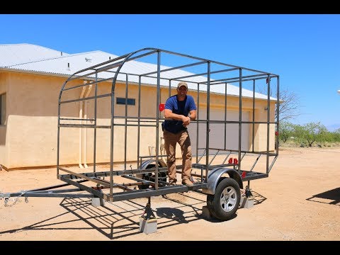 How to Build a DIY Travel Trailer - The Frame (part 1) How to Build a DIY Travel Trailer - The Frame (part 1)