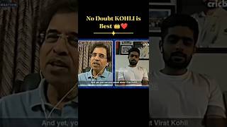 Babar Azam talking about Virat Kohli to Harsha Bhogle #viratkohli #dhoni #babarazam #ipl #shorts
