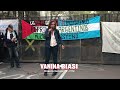 acto en apoyo al pueblo palestino vanina biasi