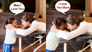 Shilpa Shetty Daughter Samisha Cute Video Showering Love To Mother Shilpa