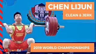 CHEN Lijun 187 KG C\u0026J 2 views at the World Championships 2019